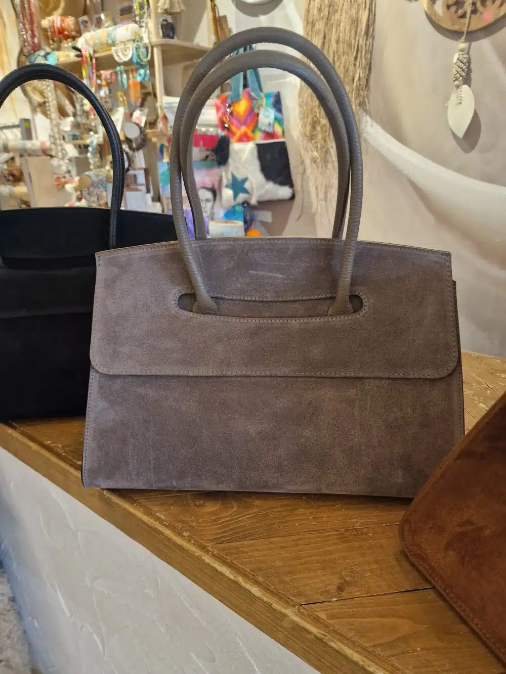 Suedé tas Debby Lin