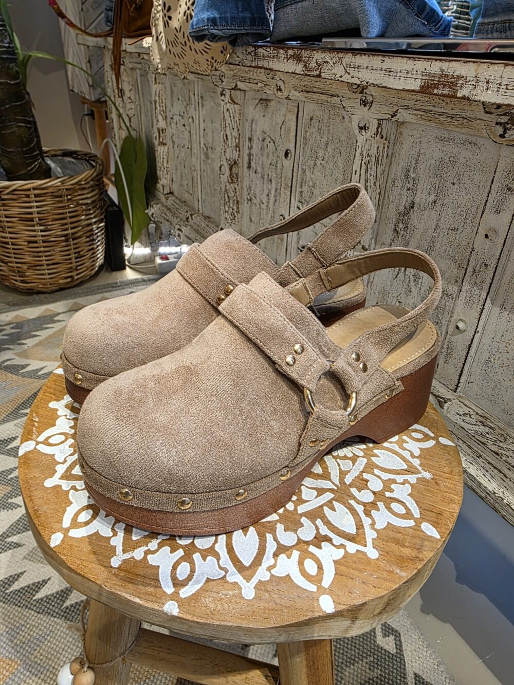 Boho klompen Colinda