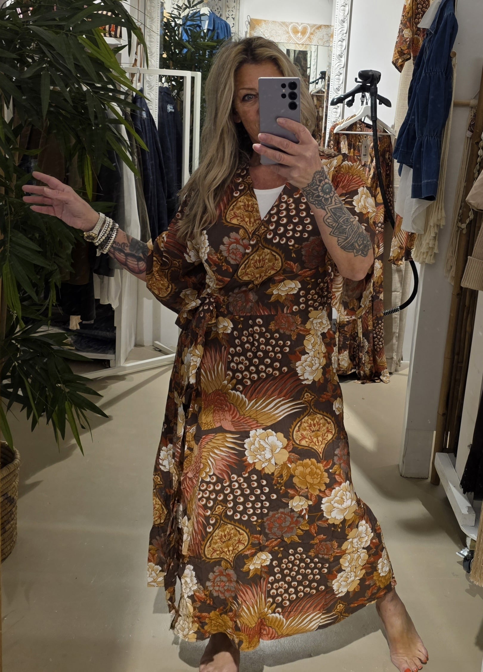 Bindi Uma dress birdy - Afbeelding 5