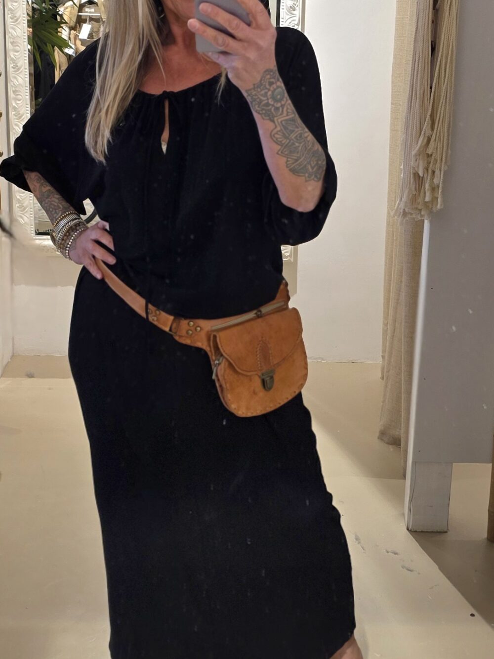 Bindi Flora maxi dress jersey