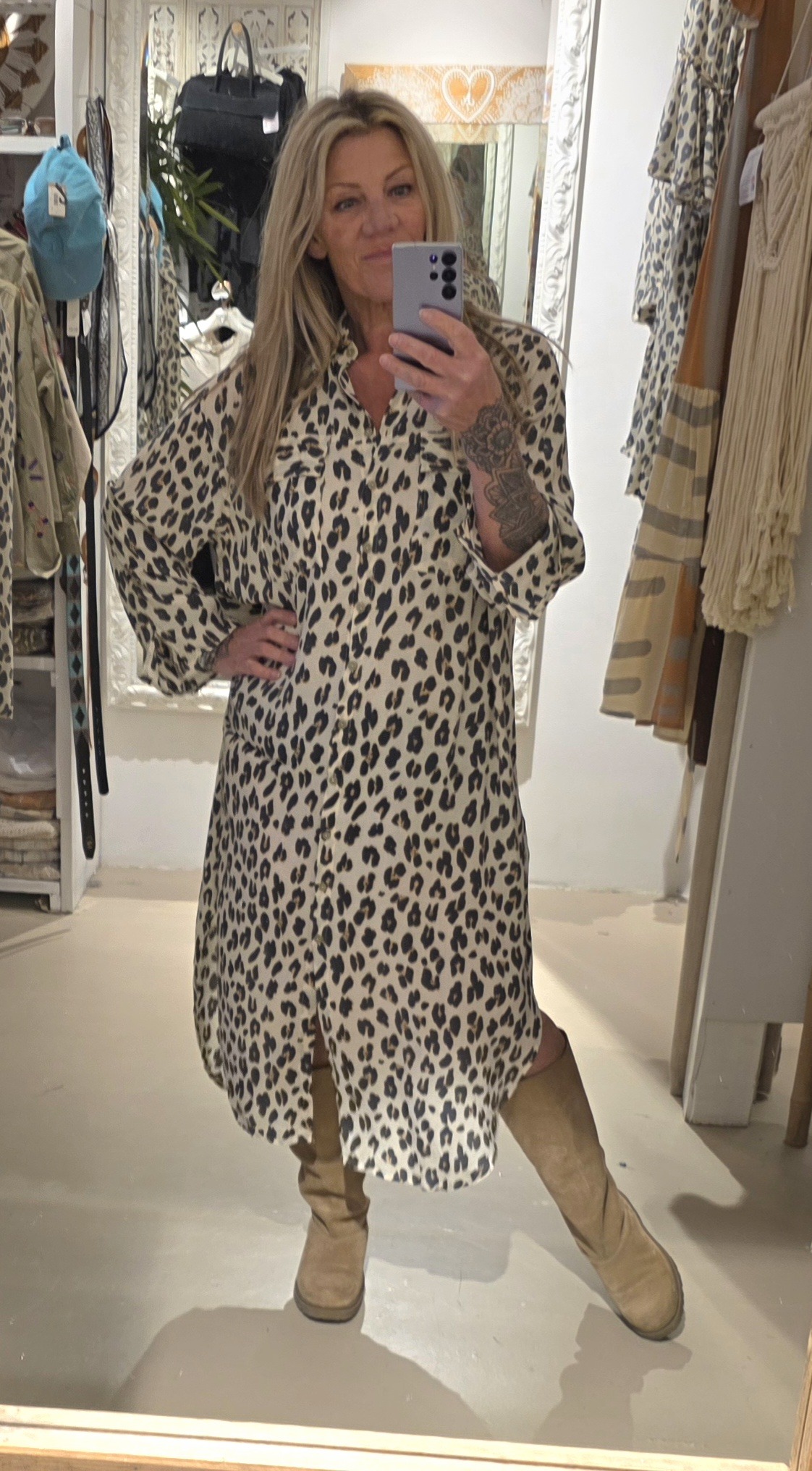 Bindi blouse jurk Gili