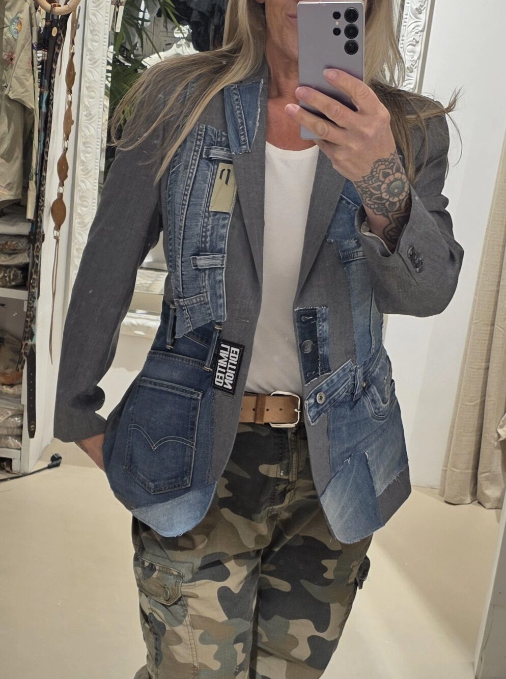 Limited editions dusty gray maat M