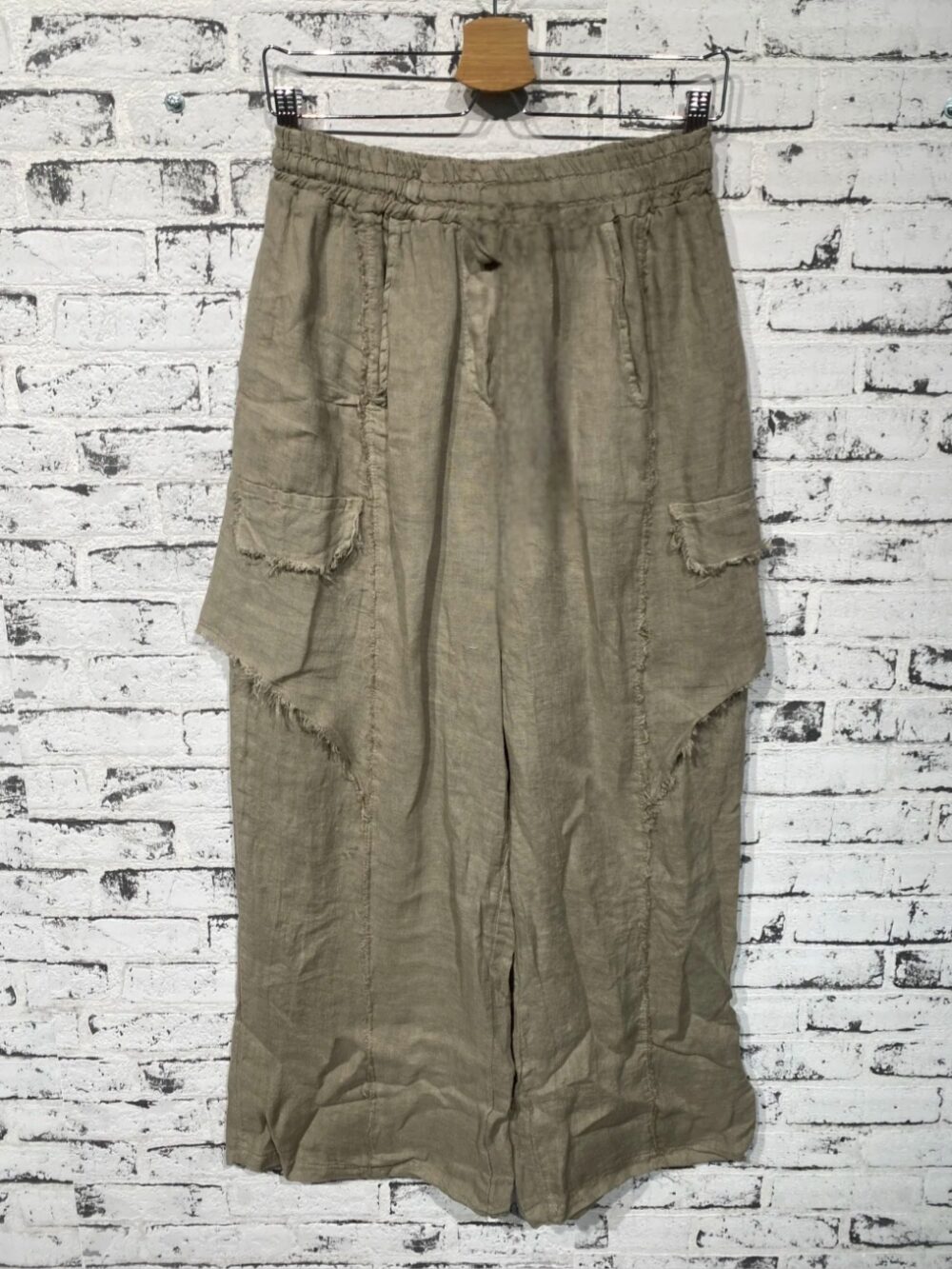 Linnen boho broek