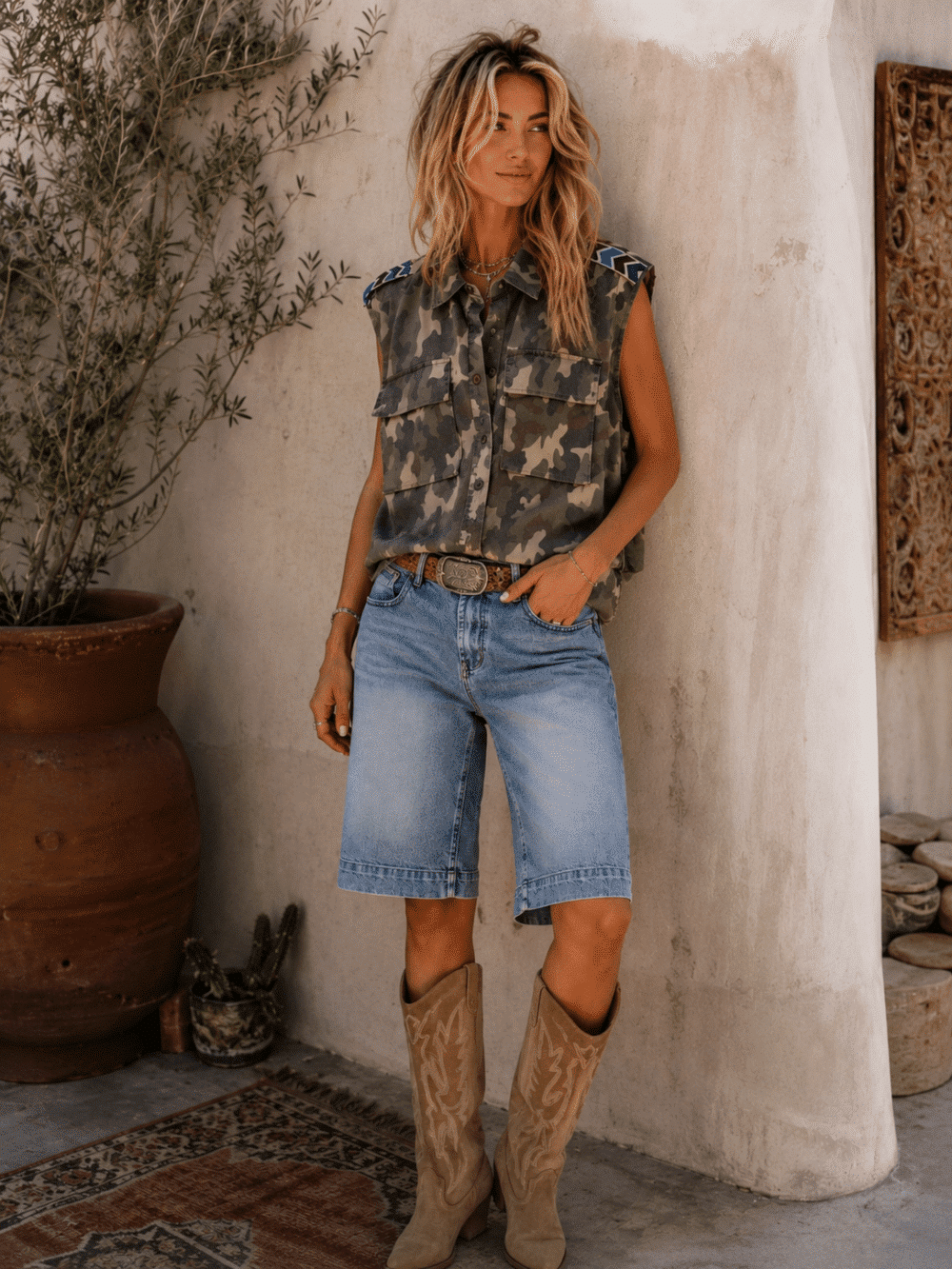 Army body jasje/blouse Jax