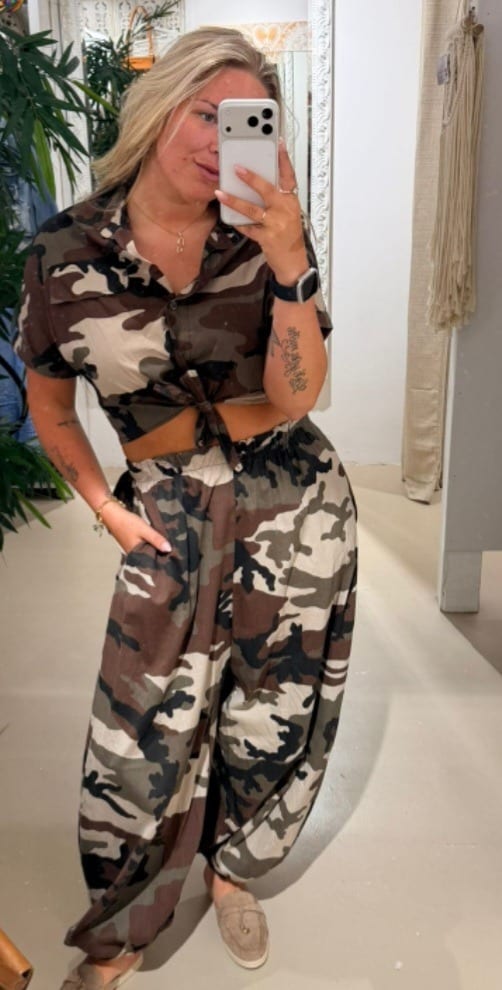 Balloon broek Ava Army