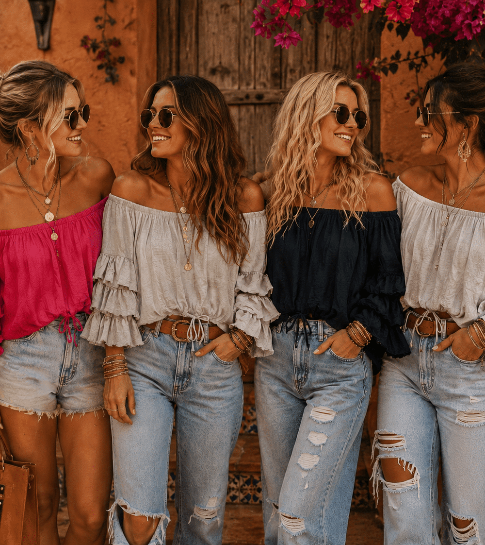 Croptop Las Dalias nights
