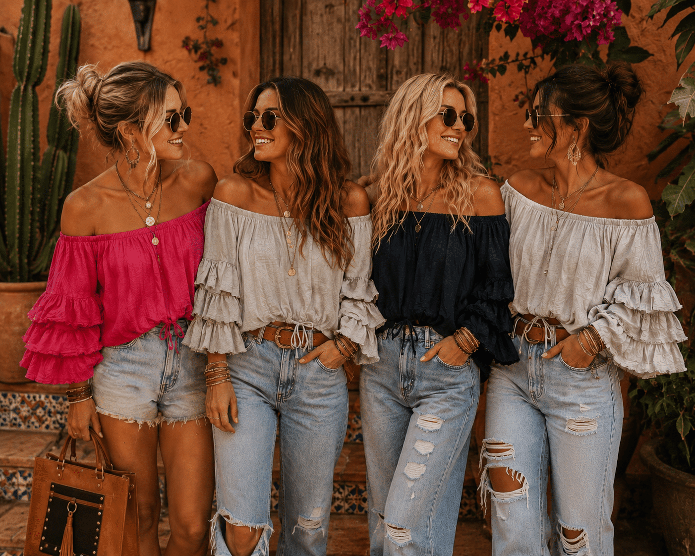 Croptop Las Dalias nights