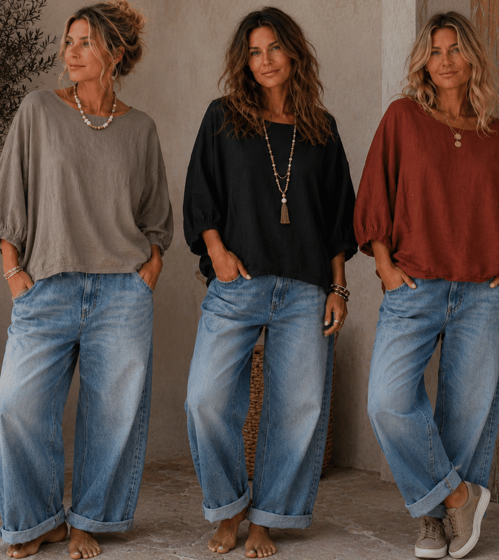 Linnen blouse Shanna