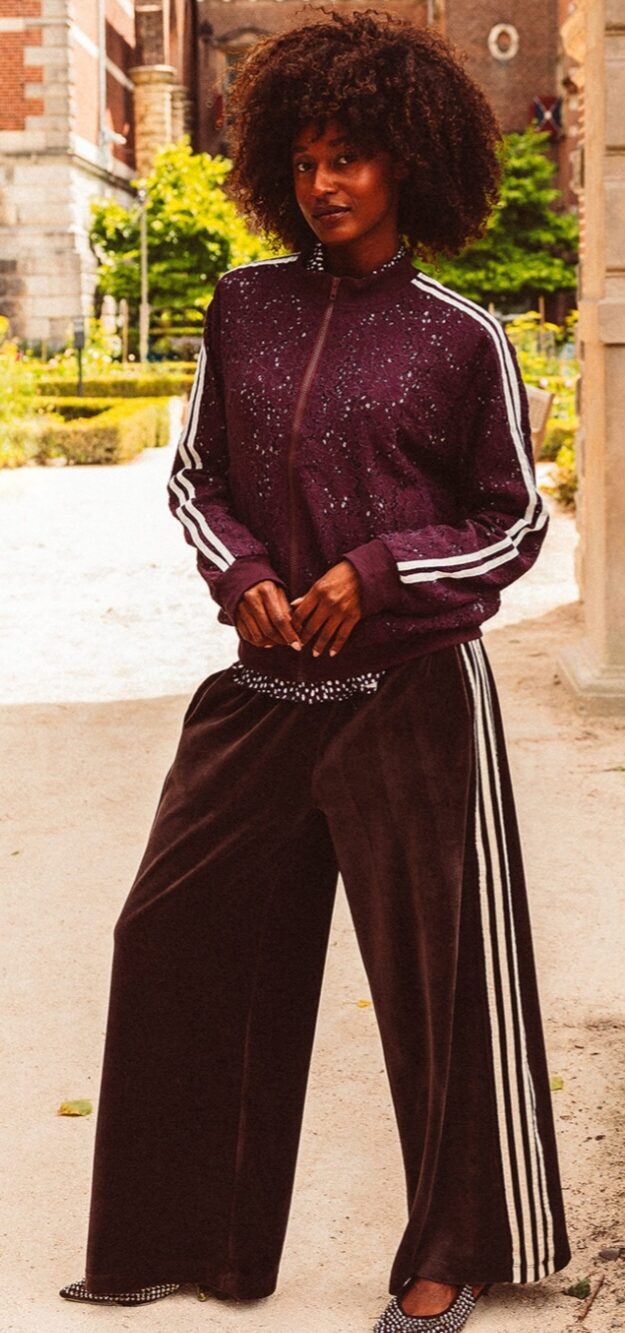 Velvet trend broek