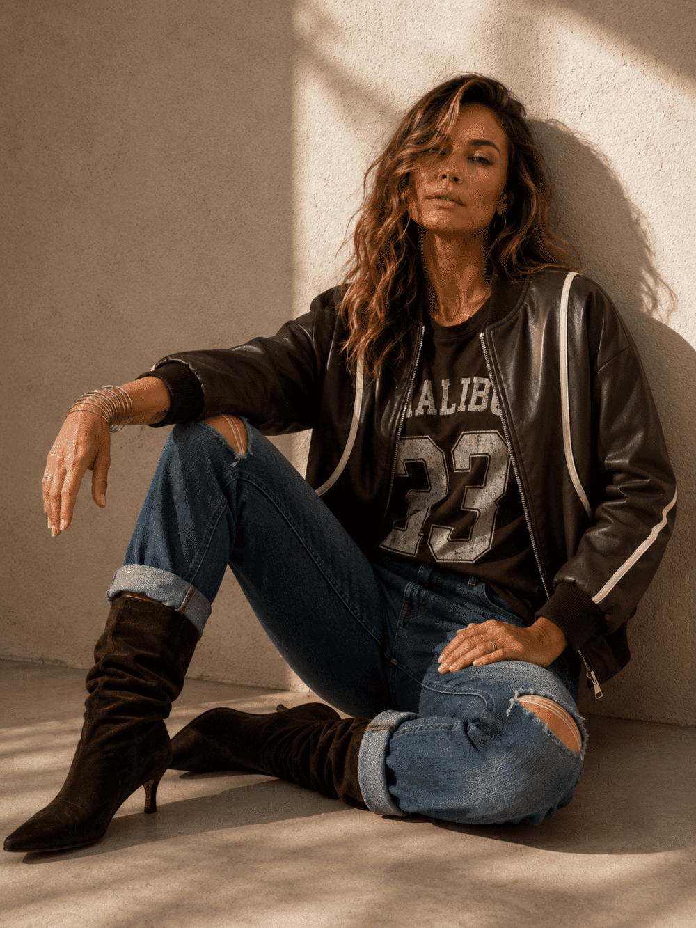 Stormy leather jacket