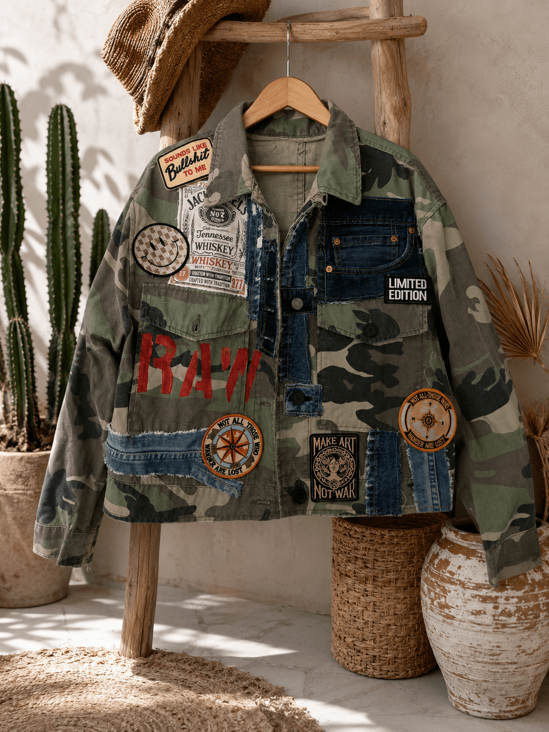 Limited edition camou short jacket - Afbeelding 2
