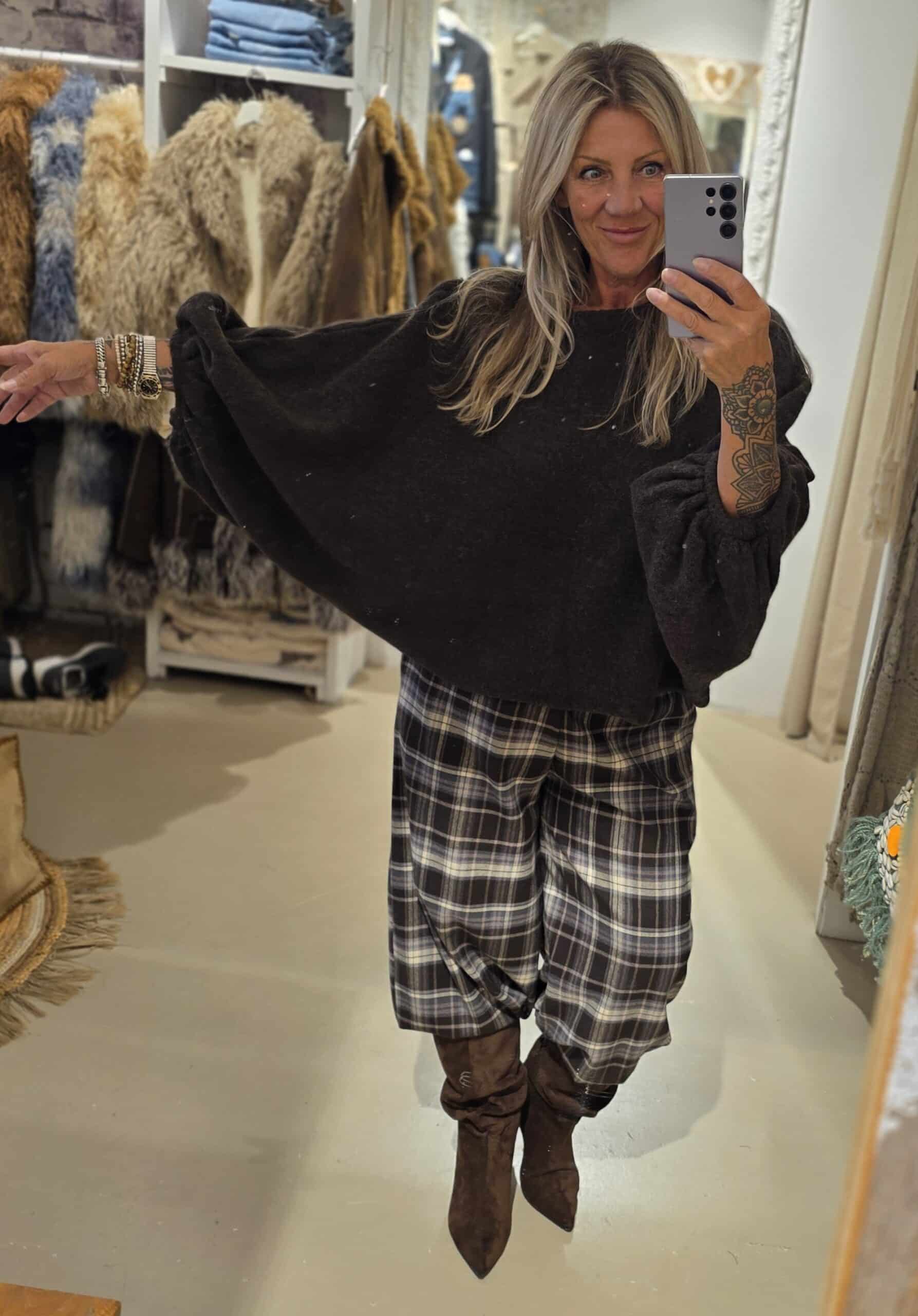 Pof balloon broek ruit - Afbeelding 11
