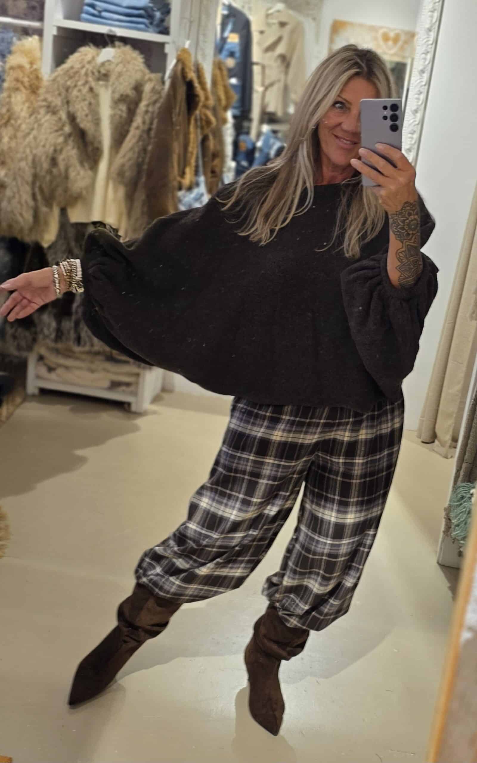 Pof balloon broek ruit - Afbeelding 10