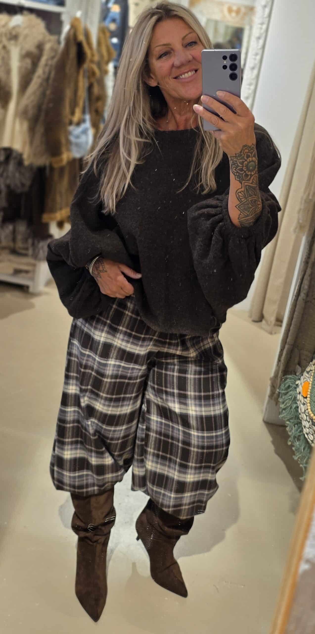 Pof balloon broek ruit - Afbeelding 9