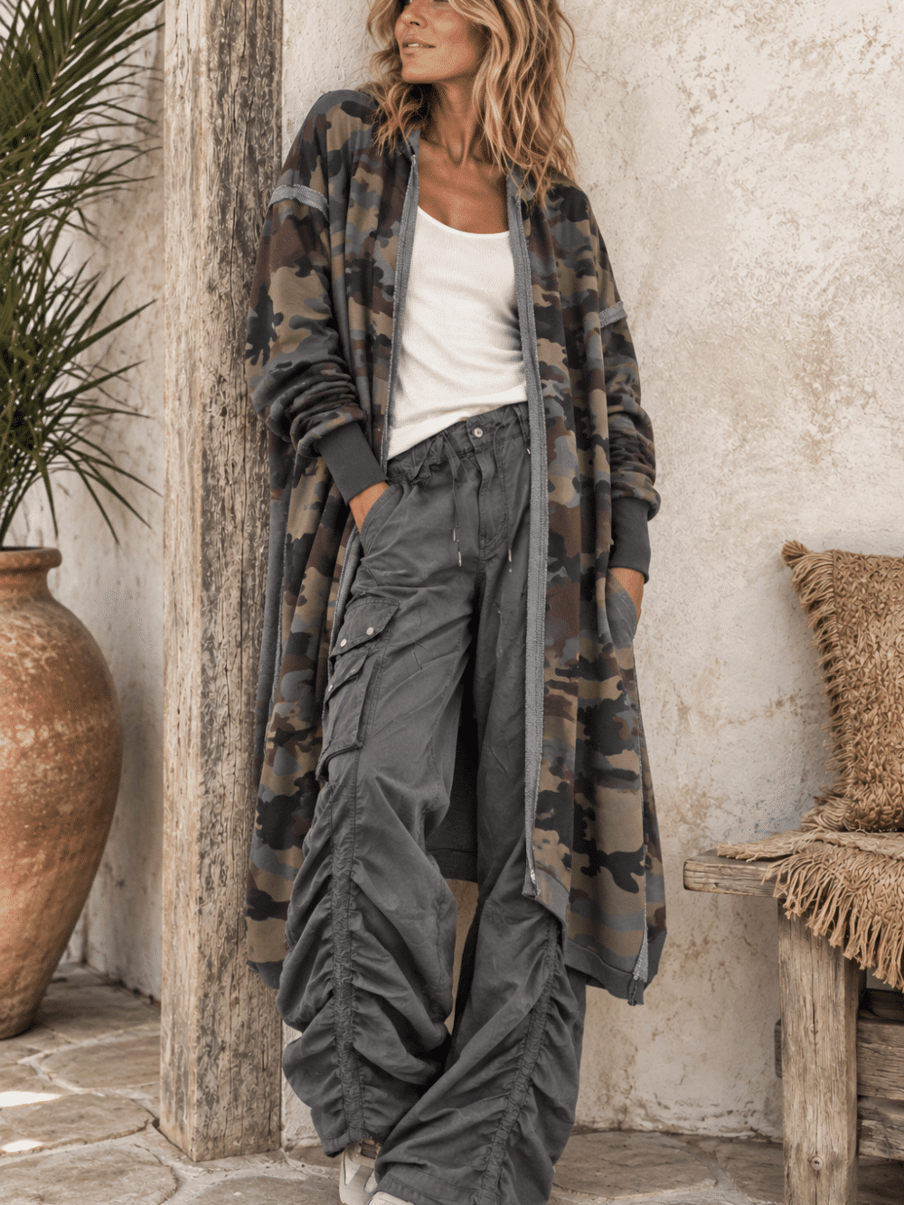 Oversized jogging vest Monroe
