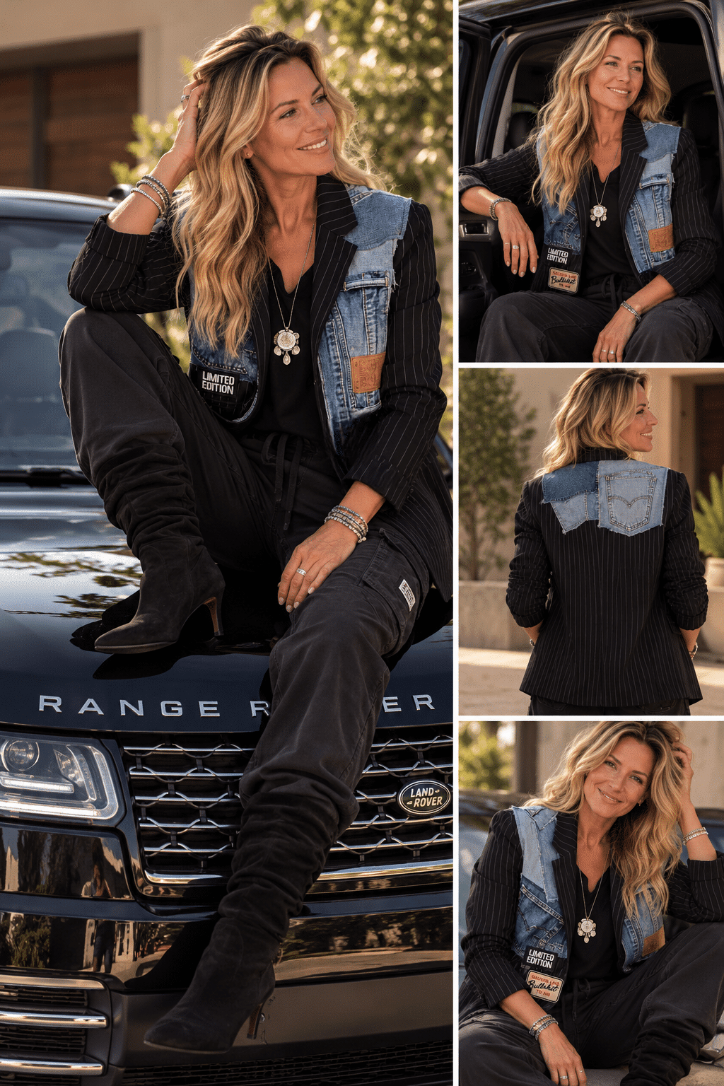 Limited edition krijtstreep Kenzi - Afbeelding 2
